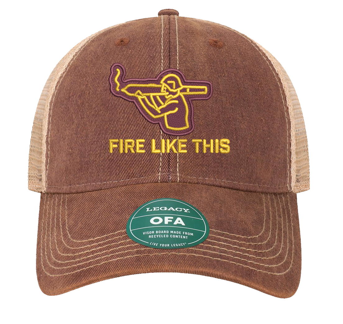 Fire Like This Joint - Unstructured Trucker Hat