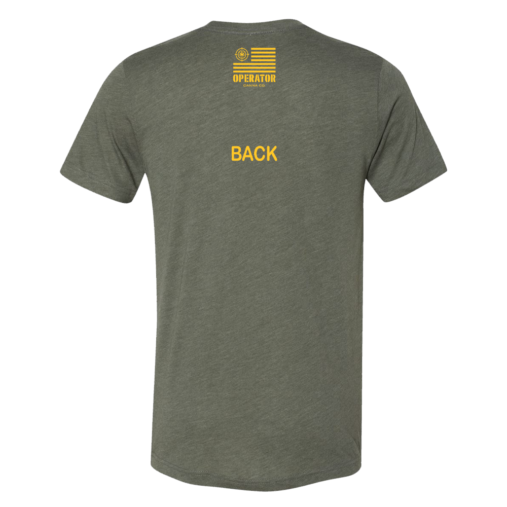 Front Toward Enemy Tee - Olive