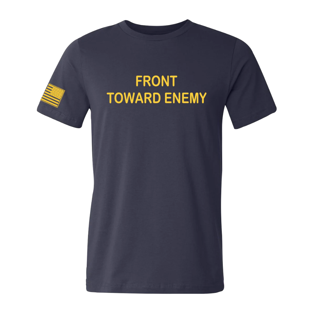 Front Toward Enemy Tee - Navy
