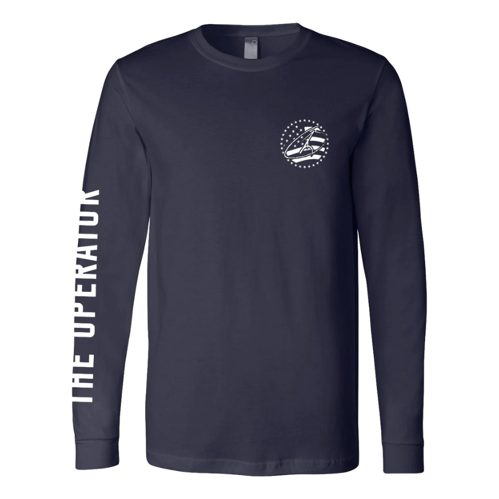 The Operator Long Sleeve Tee - Navy