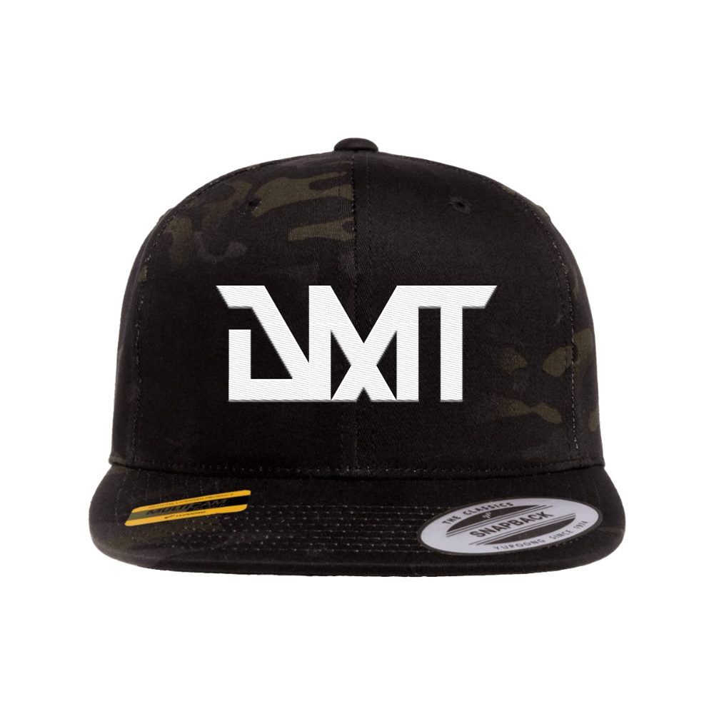 DMT Black Camo Snapback