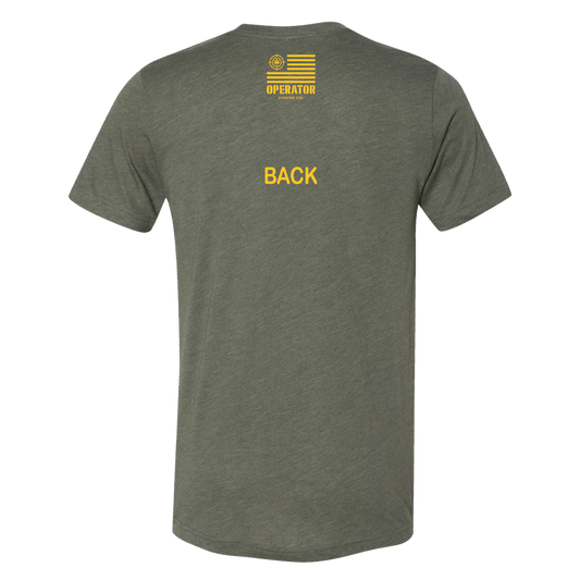 Front Toward Enemy Tee - Olive