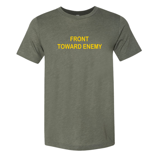 Front Toward Enemy Tee - Olive