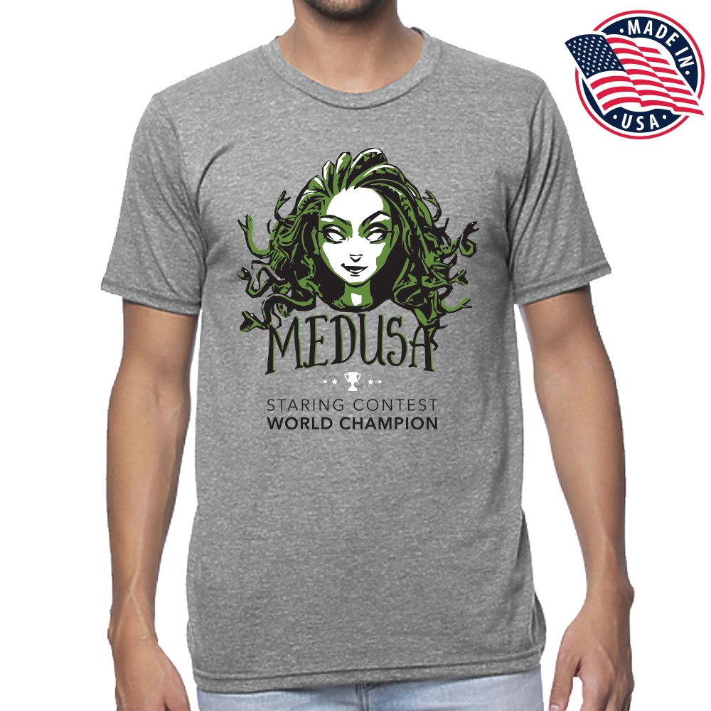 Medusa Staring Contest Tee USA Made