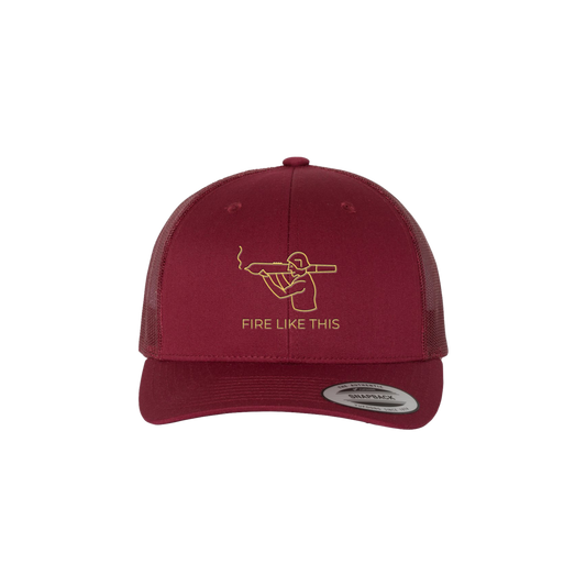 Fire Like This Joint Trucker Hat