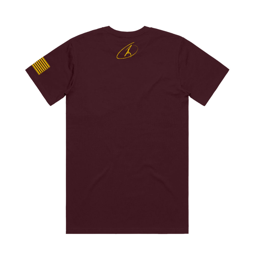Fire Like This Maroon Tee