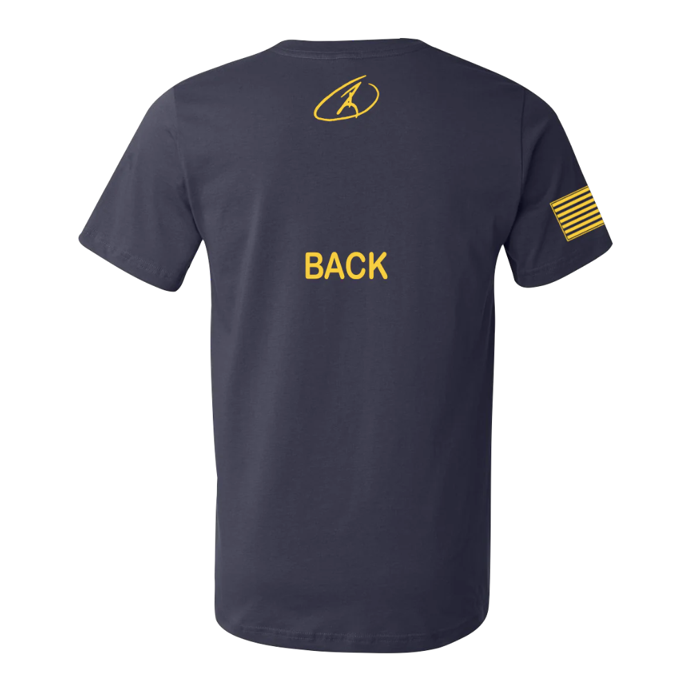 Front Toward Enemy Tee - Navy