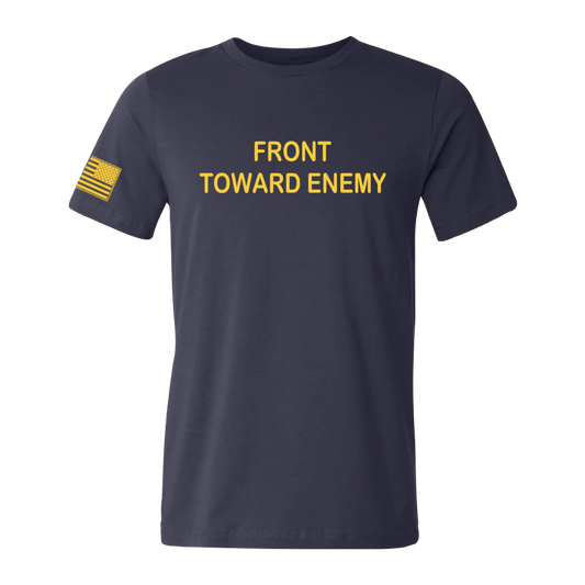 Front Toward Enemy Tee - Navy