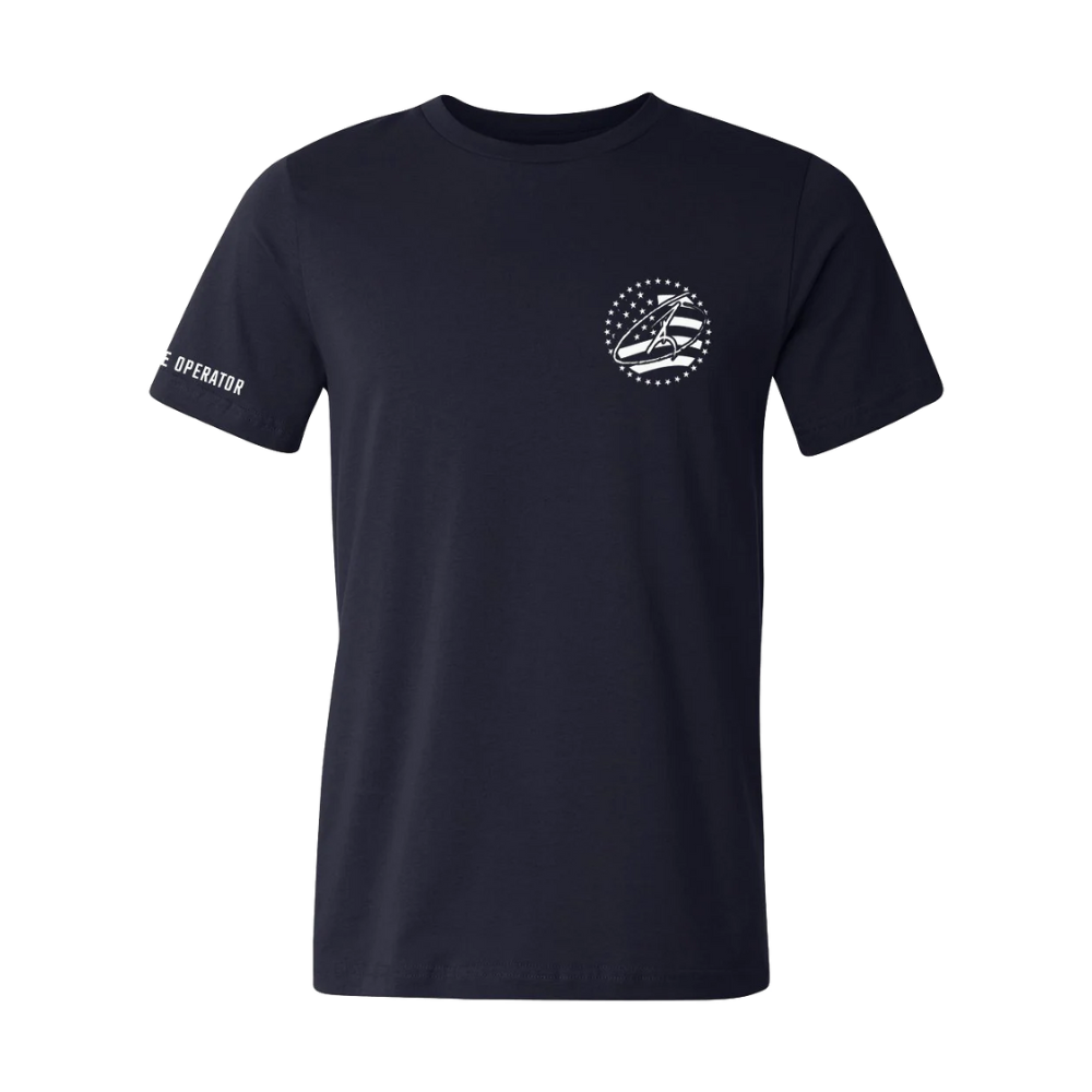 The Operator Navy Short Sleeve Tee – RJO Apparel