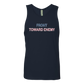 Front toward enemy flag text navy tank front RJO