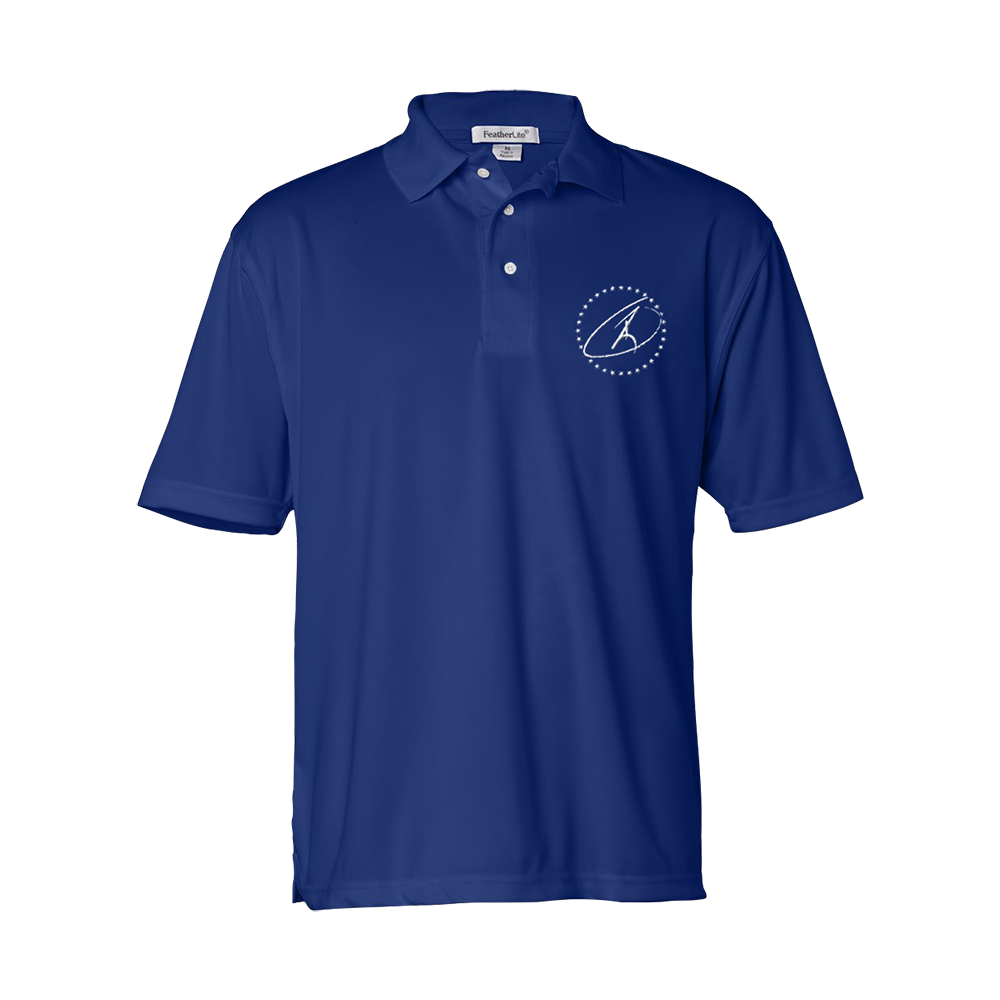 Logo navy golf polo RJO