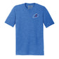 Logo signature mens royal blue tee front RJO